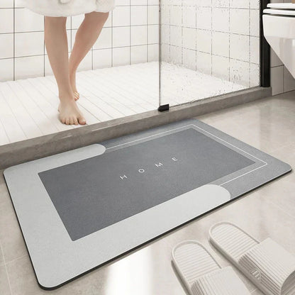 Nzmarket Non-Slip Water-Absorbent Floor Mat – Home & Bathroom
