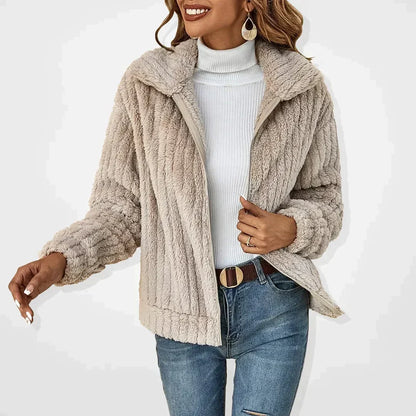 Phoebe - Stylish Plushy Cardigan