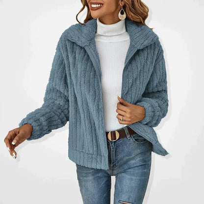 Phoebe - Stylish Plushy Cardigan