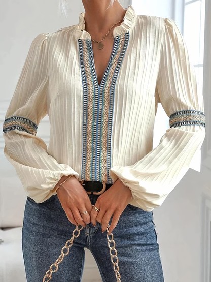 Zara - Lace Stitch Shirt