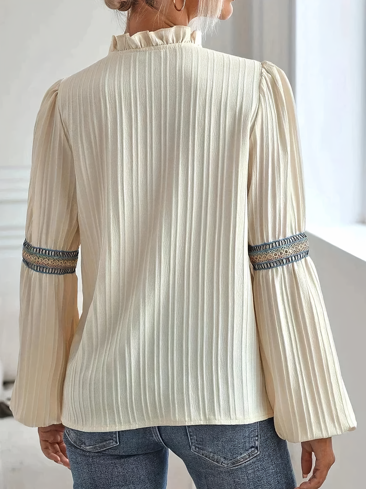 Zara - Lace Stitch Shirt