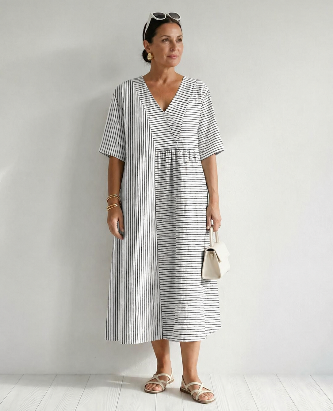 Isa - Vintage Striped Dress