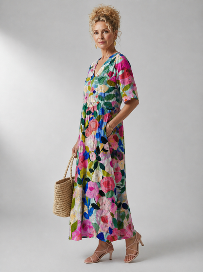 Bente - Vintage Flower Dress