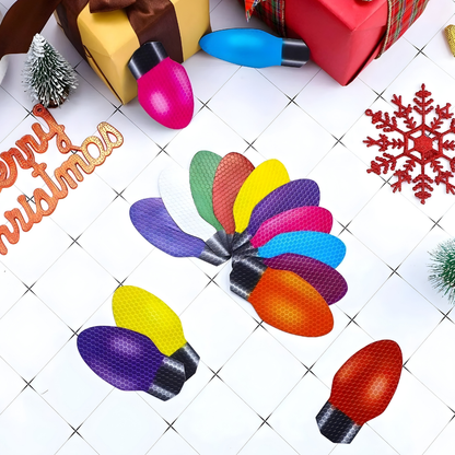 Nzmarket Reflective Christmas Car Magnet Light Decorations – No-Damage Magnetic Fit