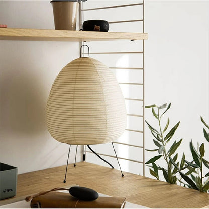 Nzmarket Shizuka Japanese Rice Paper Pendant Lamp – Soft Warm Glow