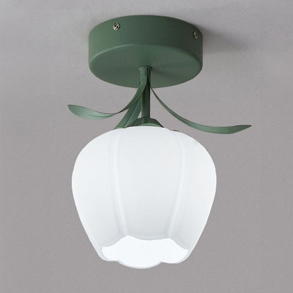 Nzmarket Floral Artistic Glass Ceiling Light – Style A & B, Single or Multi-Pack