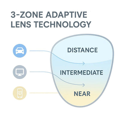Progressive Multifocal Glasses - Comfortable Vision from Near to Far