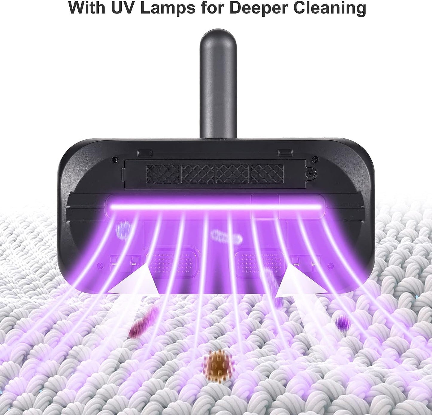 Nzmarket 2-in-1 Dust Mite Vacuum & Infrared Fabric Sanitiser – Handheld