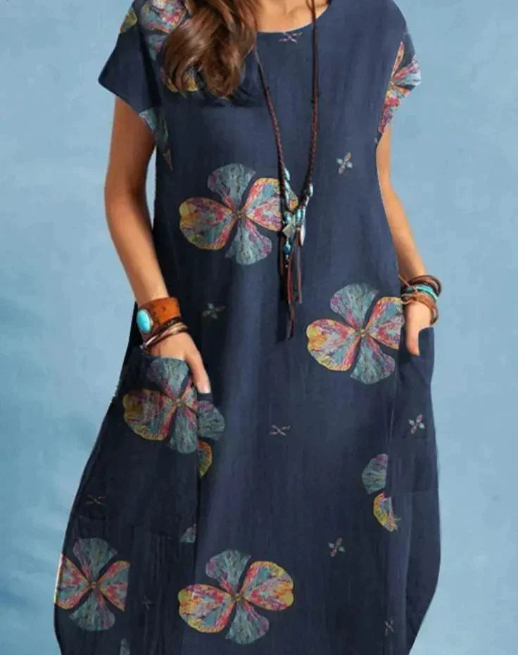 Amelia - Elegant Vintage Midi Dress
