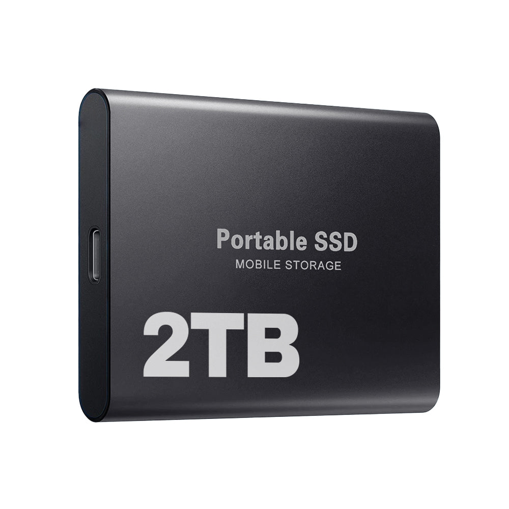 Nzmarket 2TB Portable External SSD – Fast, Compact & Shock-Resistant
