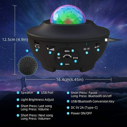 GalaxyStarLight Projector - Nzmarket