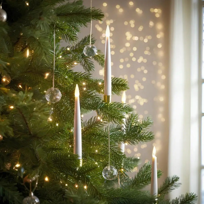 Nzmarket Remote-Control Flameless LED Christmas Tree Candle Lights