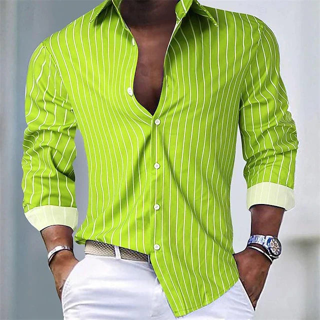 Enzo - Classic Striped Shirt