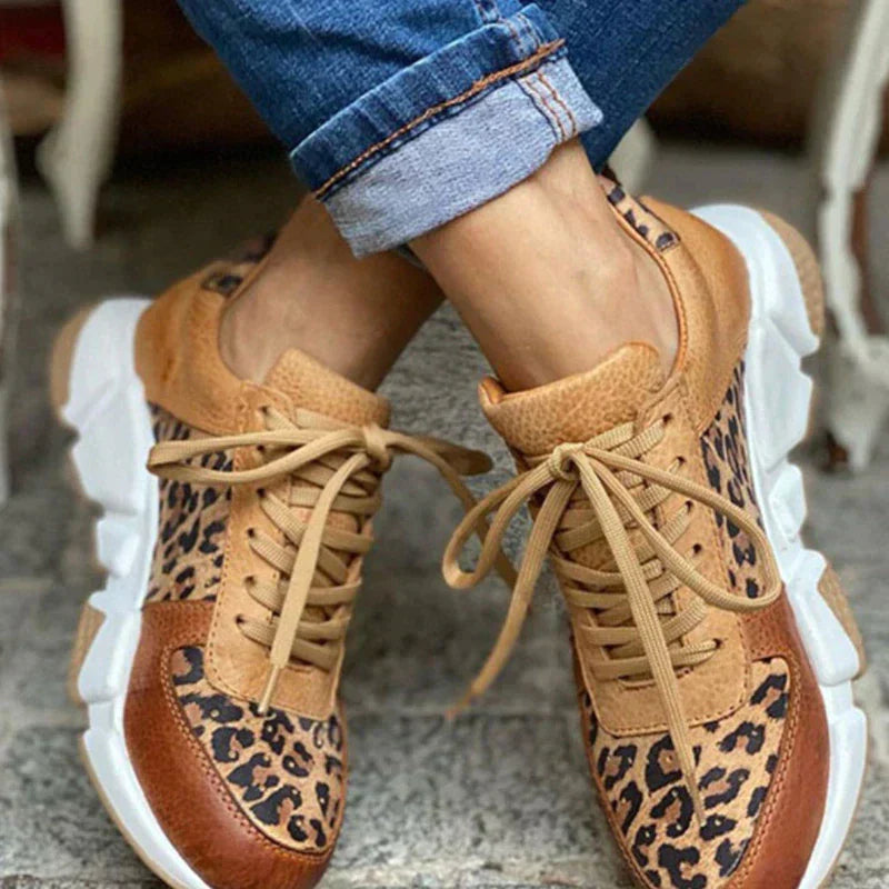 Aurora - Low-top Leopard Shoes