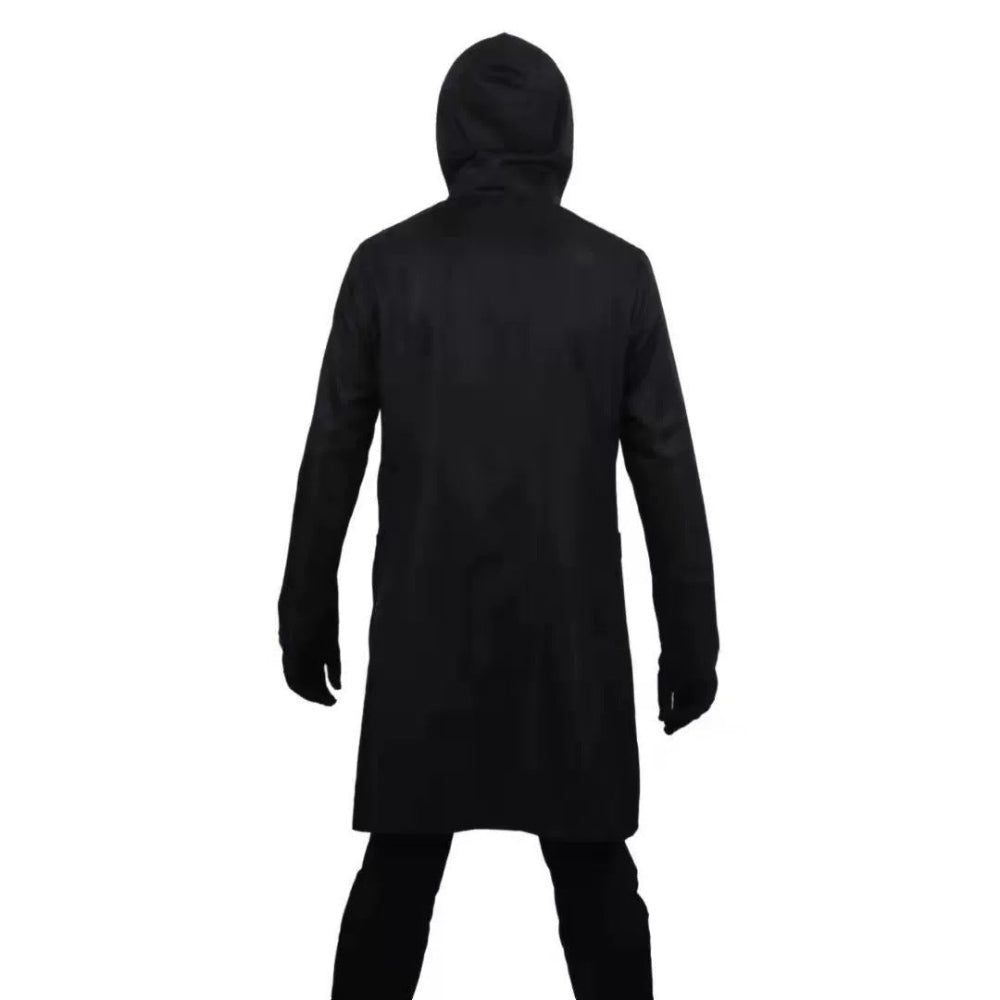 Nzmarket Front Man Guard Halloween Costume – Coat, Gloves & Mask, Kids & Adults