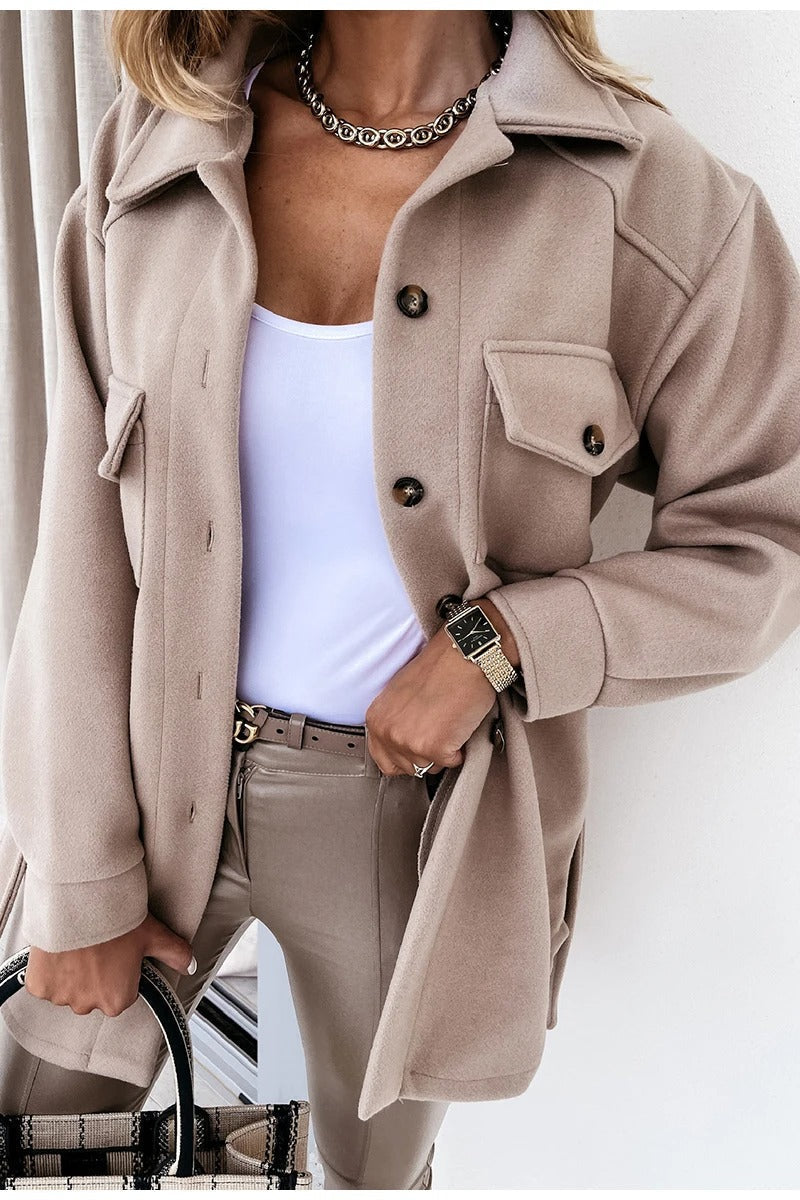Tahlia - Thicken Wool Jacket