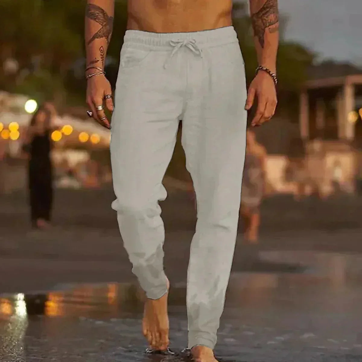 Michael - Premium Linen Trousers