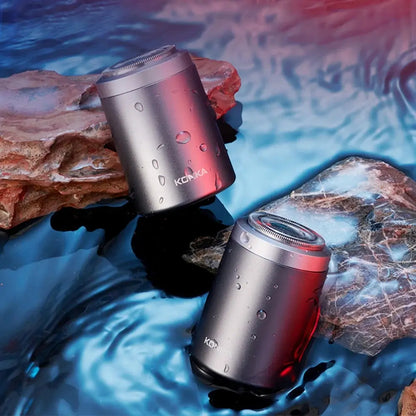 Nzmarket™ Compact Waterproof Electric Shaver – Wet & Dry, USB Rechargeable