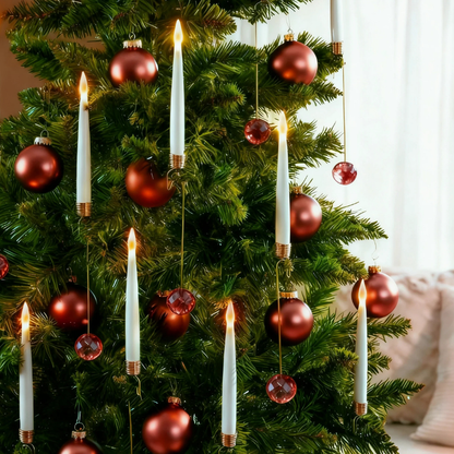 Nzmarket Remote-Control Flameless LED Christmas Tree Candle Lights