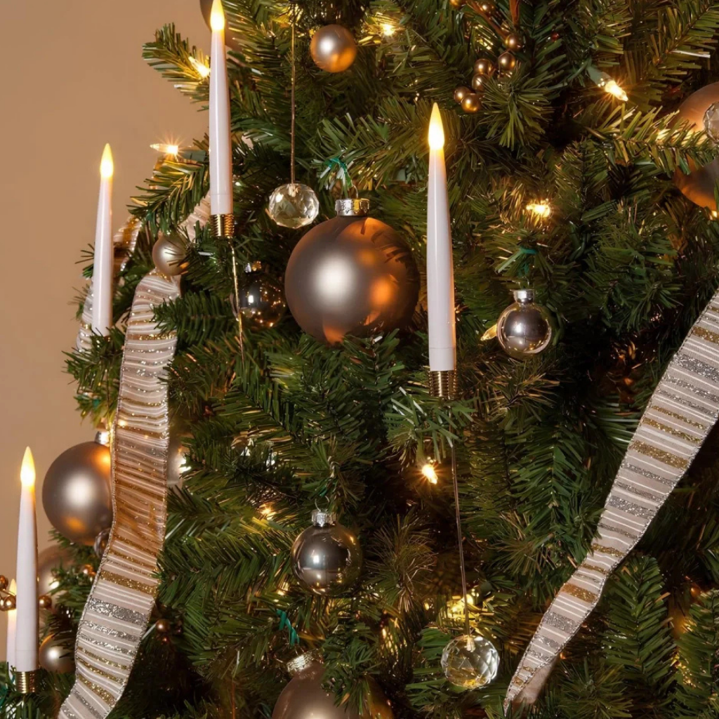 Nzmarket Remote-Control Flameless LED Christmas Tree Candle Lights