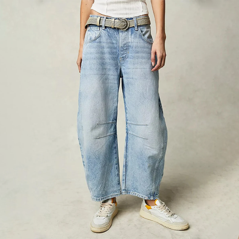 Lucy - Relaxed Wide-Leg Jeans