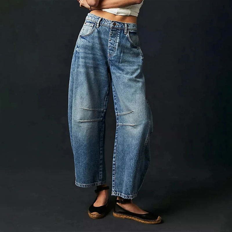 Lucy - Relaxed Wide-Leg Jeans