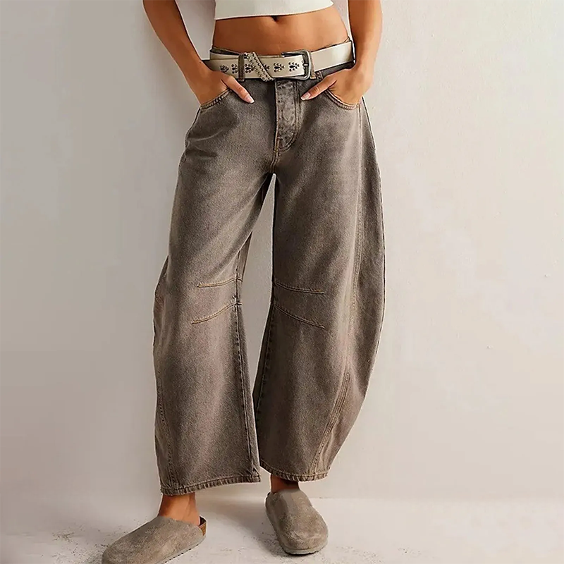 Lucy - Relaxed Wide-Leg Jeans