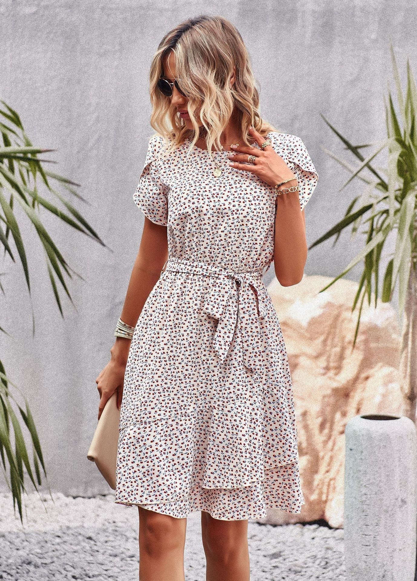 Giulia - Comfortable Floral Dress