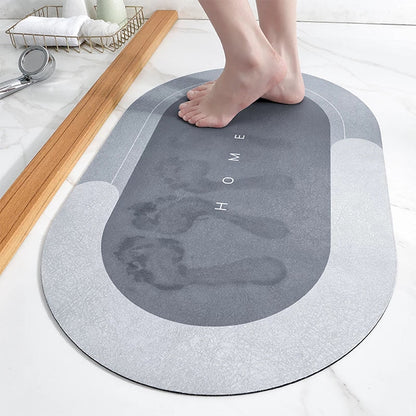 Nzmarket Non-Slip Water-Absorbent Floor Mat – Home & Bathroom