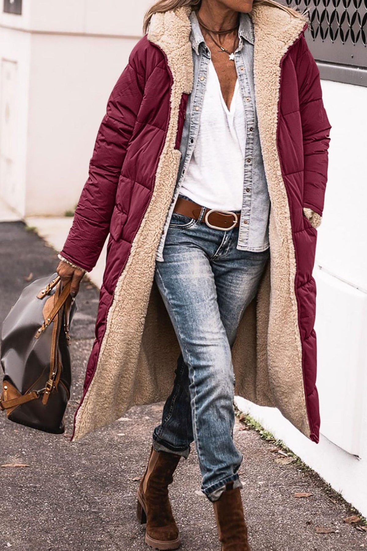 Elsie - Stylish Long Winter Coat