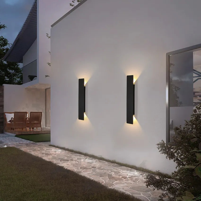Nzmarket RainGlow Waterproof Aluminium Outdoor Wall Light – IP65 Rated
