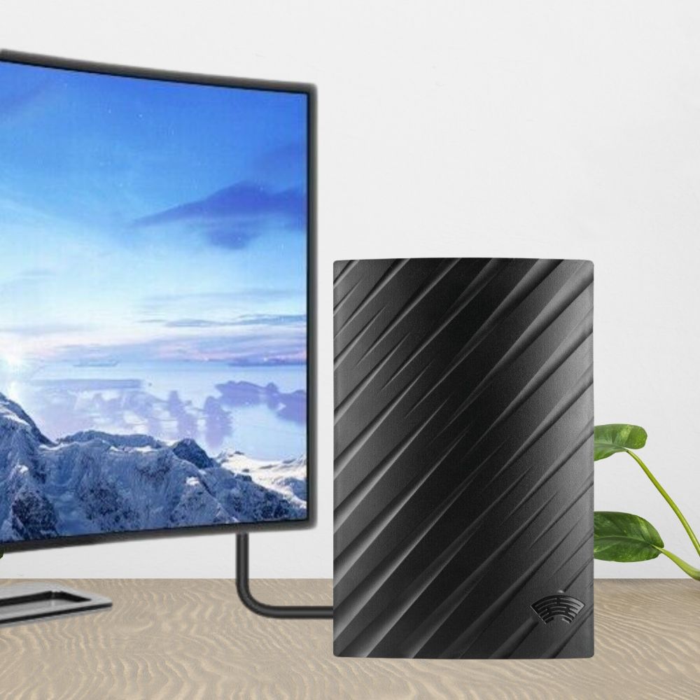 Nzmarket Ultra Long-Range Indoor 4K HDTV Digital Antenna – 600 Miles