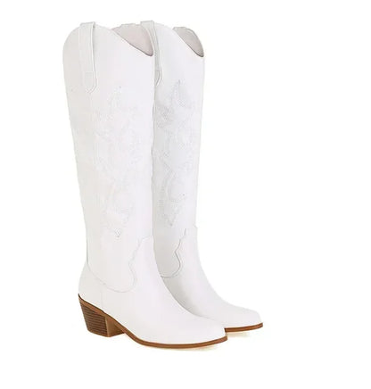 Georgia - Western Knee Boots