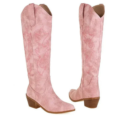 Georgia - Western Knee Boots