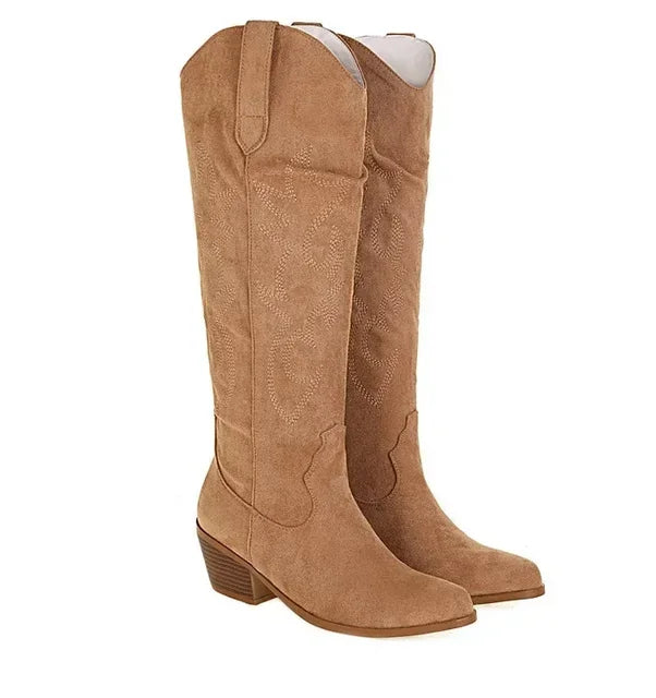 Georgia - Western Knee Boots