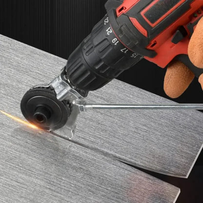Nzmarket Drill Attachment Sheet Metal Snip – Cordless Drill Metal Cutter