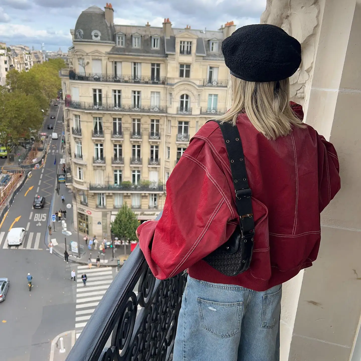 Ruby️ - Oversized Leather Jacket