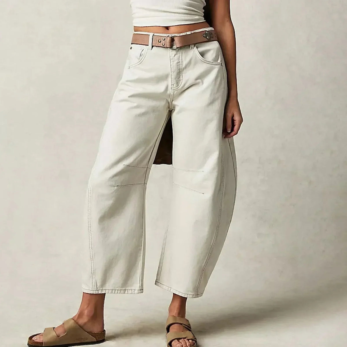 Lucy - Relaxed Wide-Leg Jeans