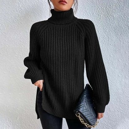 Lily - Knitted Turtleneck Sweater