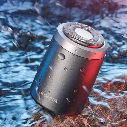 Nzmarket™ Compact Waterproof Electric Shaver – Wet & Dry, USB Rechargeable