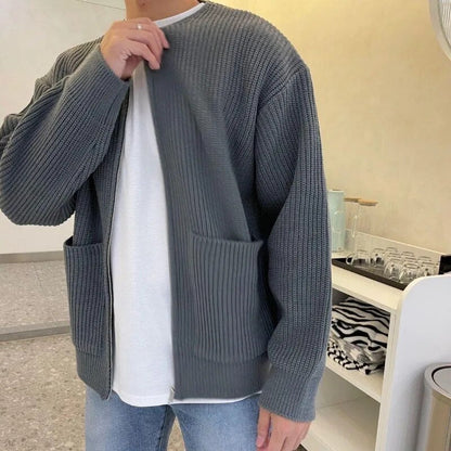 Alexander - Men's Zipper Cardigan