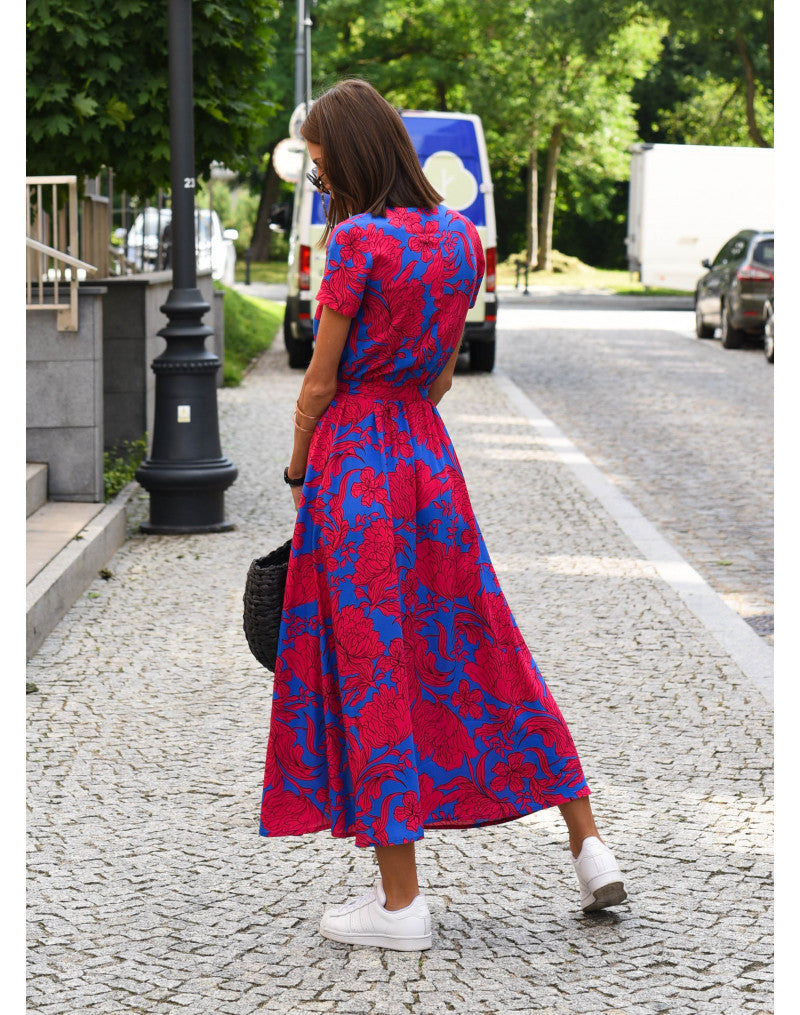 Laura - Comfortable Floral Dress