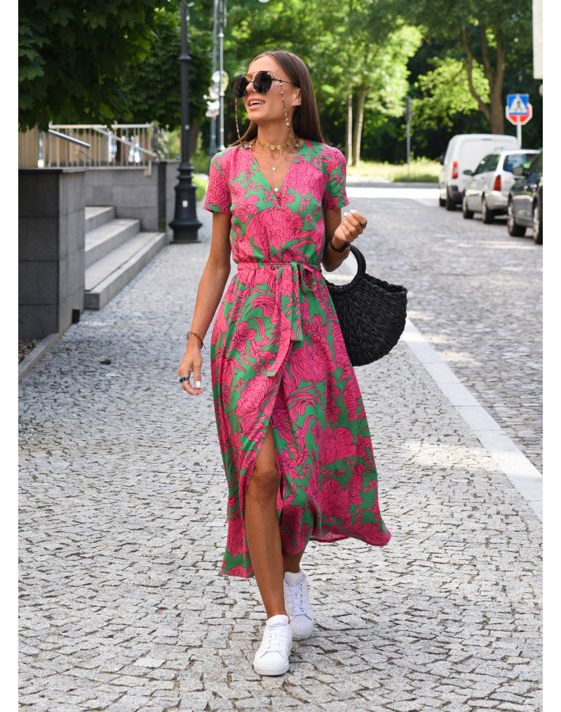 Laura - Comfortable Floral Dress