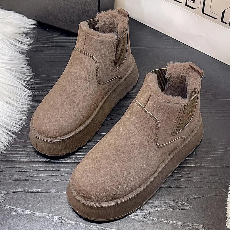 Harper - Comfortable Cotton Boots