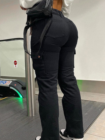 Lucy - Comfy Cargo Jeans