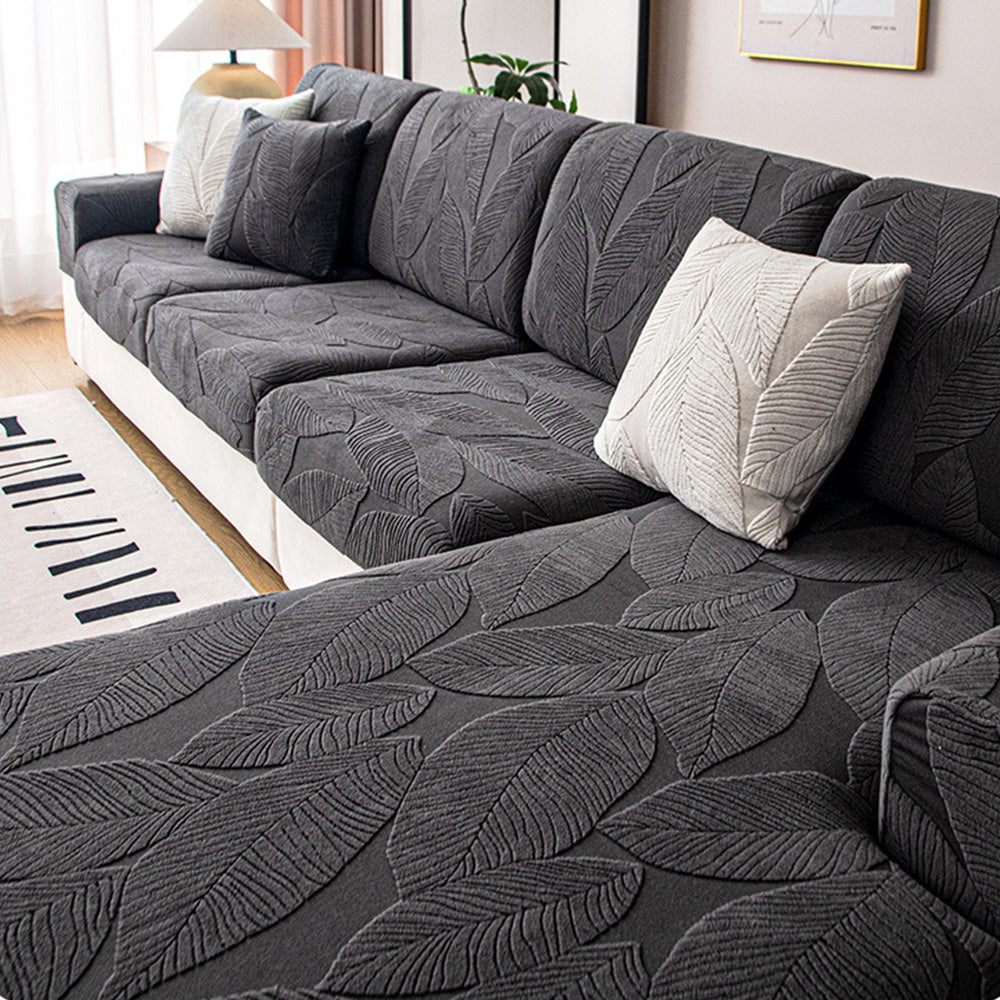 Leaf Waterproof Anti-Scratch Stretch Full Wrap Couch Cover