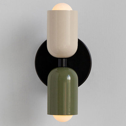 Nzmarket Dual Up & Down Outdoor Wall Sconce – Modern Glass & Metal