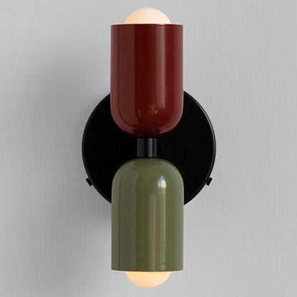 Nzmarket Dual Up & Down Outdoor Wall Sconce – Modern Glass & Metal