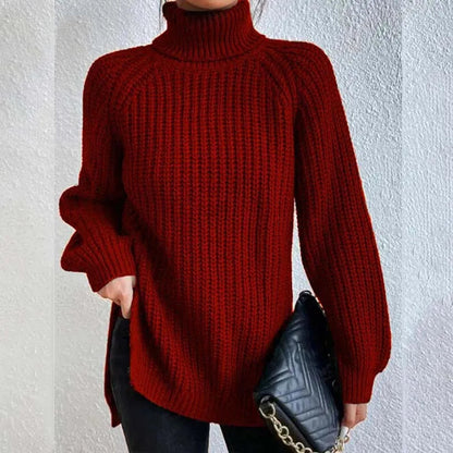 Lily - Knitted Turtleneck Sweater