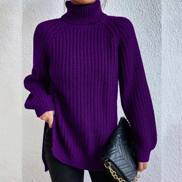 Lily - Knitted Turtleneck Sweater